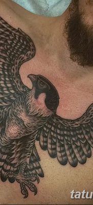 фото тату коршун птица от 12.09.2017 №024 — tattoo kite bird — tatufoto.com