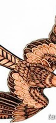 фото тату коршун птица от 12.09.2017 №026 — tattoo kite bird — tatufoto.com