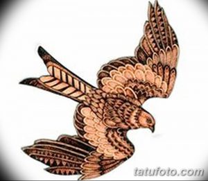 фото тату коршун птица от 12.09.2017 №026 - tattoo kite bird - tatufoto.com