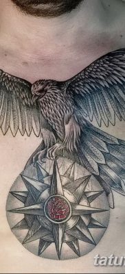 фото тату коршун птица от 12.09.2017 №039 — tattoo kite bird — tatufoto.com