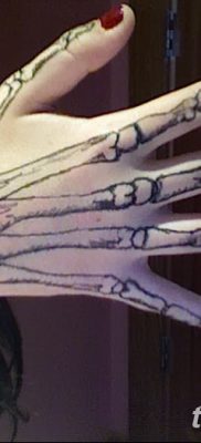 фото тату кости от 23.09.2017 №018 — bone tattoo — tatufoto.com