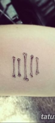 фото тату кости от 23.09.2017 №029 — bone tattoo — tatufoto.com