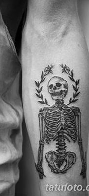 фото тату кости от 23.09.2017 №030 — bone tattoo — tatufoto.com
