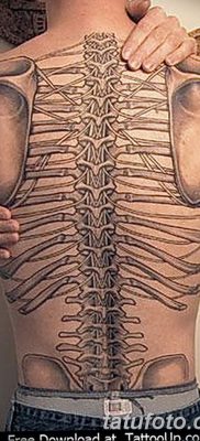 фото тату кости от 23.09.2017 №054 — bone tattoo — tatufoto.com