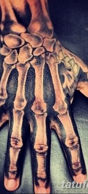 фото тату кости от 23.09.2017 №059 — bone tattoo — tatufoto.com