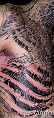 фото тату кости от 23.09.2017 №087 — bone tattoo — tatufoto.com