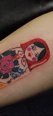 фото тату матрешка от 14.09.2017 №117 — Matryoshka tattoo — tatufoto.com