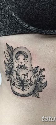 фото тату матрешка от 14.09.2017 №122 — Matryoshka tattoo — tatufoto.com