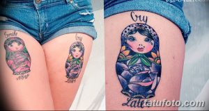 фото тату матрешка от 14.09.2017 №205 - Matryoshka tattoo - tatufoto.com