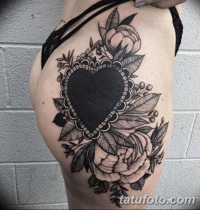 фото тату на ягодицах от 19.09.2017 №003 - tattoos on the buttocks - tatufoto.com