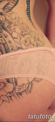 фото тату на ягодицах от 19.09.2017 №008 — tattoos on the buttocks — tatufoto.com
