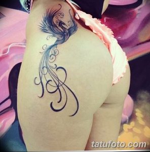 фото тату на ягодицах от 19.09.2017 №040 - tattoos on the buttocks - tatufoto.com