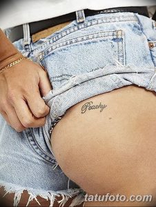 фото тату на ягодицах от 19.09.2017 №041 - tattoos on the buttocks - tatufoto.com