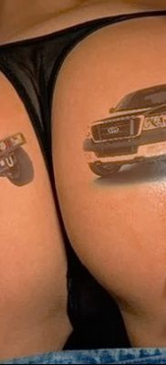фото тату на ягодицах от 19.09.2017 №043 — tattoos on the buttocks — tatufoto.com