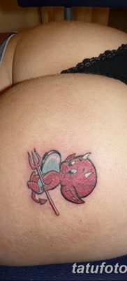 фото тату на ягодицах от 19.09.2017 №067 — tattoos on the buttocks — tatufoto.com