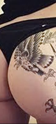 фото тату на ягодицах от 19.09.2017 №089 — tattoos on the buttocks — tatufoto.com