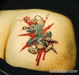 фото тату на ягодицах от 19.09.2017 №104 - tattoos on the buttocks - tatufoto.com