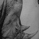 фото тату носорог от 29.09.2017 №077 - rhino tattoo - tatufoto.com