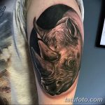 фото тату носорог от 29.09.2017 №098 - rhino tattoo - tatufoto.com