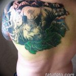 фото тату носорог от 29.09.2017 №108 - rhino tattoo - tatufoto.com