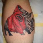 фото тату носорог от 29.09.2017 №122 - rhino tattoo - tatufoto.com