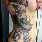 фото тату носорог от 29.09.2017 №149 - rhino tattoo - tatufoto.com