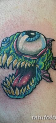 фото тату пиранья от 15.09.2017 №002 — tattoo piranha — tatufoto.com