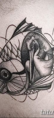 фото тату пиранья от 15.09.2017 №027 — tattoo piranha — tatufoto.com