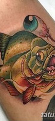 фото тату пиранья от 15.09.2017 №045 — tattoo piranha — tatufoto.com