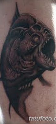 фото тату пиранья от 15.09.2017 №048 — tattoo piranha — tatufoto.com
