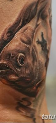 фото тату пиранья от 15.09.2017 №052 — tattoo piranha — tatufoto.com