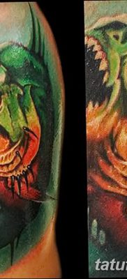 фото тату пиранья от 15.09.2017 №053 — tattoo piranha — tatufoto.com