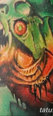фото тату пиранья от 15.09.2017 №054 — tattoo piranha — tatufoto.com