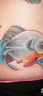 фото тату пиранья от 15.09.2017 №056 — tattoo piranha — tatufoto.com