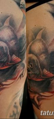 фото тату пиранья от 15.09.2017 №062 — tattoo piranha — tatufoto.com