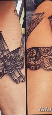 фото тату подвязка от 03.09.2017 №008 — Garter Tattoo — tatufoto.com