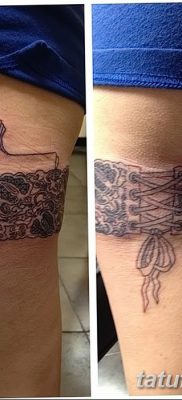 фото тату подвязка от 03.09.2017 №011 — Garter Tattoo — tatufoto.com