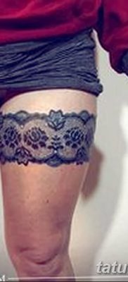 фото тату подвязка от 03.09.2017 №016 — Garter Tattoo — tatufoto.com