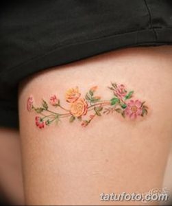 фото тату подвязка от 03.09.2017 №043 - Garter Tattoo - tatufoto.com