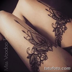 фото тату подвязка от 03.09.2017 №044 - Garter Tattoo - tatufoto.com