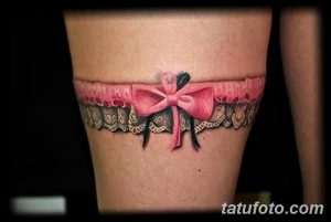 фото тату подвязка от 03.09.2017 №048 - Garter Tattoo - tatufoto.com