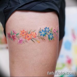 фото тату подвязка от 03.09.2017 №132 - Garter Tattoo - tatufoto.com