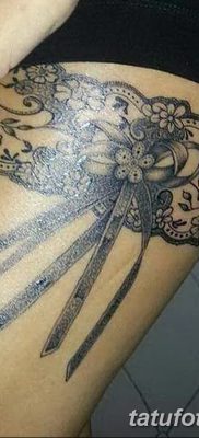 фото тату подвязка от 03.09.2017 №144 — Garter Tattoo — tatufoto.com