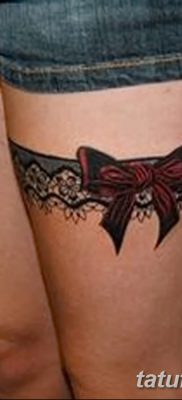 фото тату подвязка от 03.09.2017 №167 — Garter Tattoo — tatufoto.com