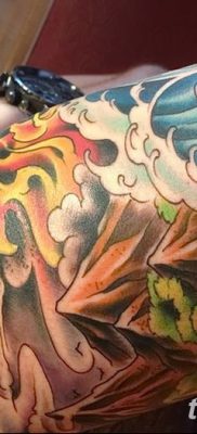 фото тату стихий от 23.09.2017 №019 — elemental tattoo — tatufoto.com