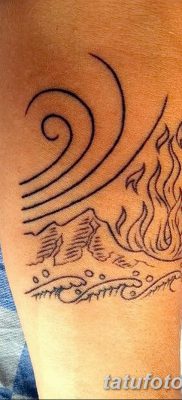 фото тату стихий от 23.09.2017 №036 — elemental tattoo — tatufoto.com