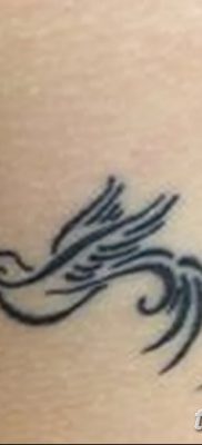 фото тату три ласточки от 24.09.2017 №023 — three swallow tattoos — tatufoto.com