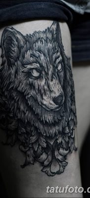 фото тату черный волк от 13.09.2017 №014 — black wolf tattoo — tatufoto.com