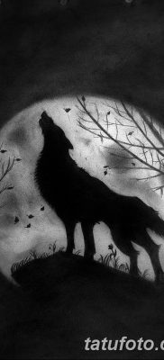 фото тату черный волк от 13.09.2017 №028 — black wolf tattoo — tatufoto.com