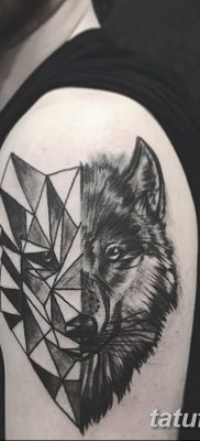 фото тату черный волк от 13.09.2017 №035 — black wolf tattoo — tatufoto.com